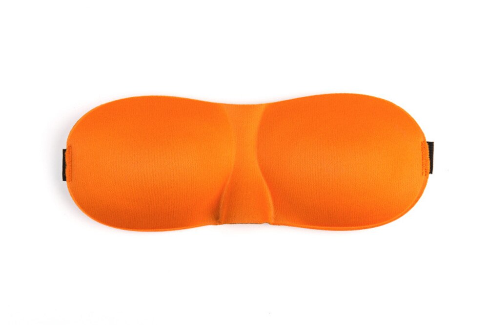 Oogmasker Slapen 3D Voor Slaap Oog Cover Shade Soft Travel Rest Eye Patch Band Blinddoeken Upgrade Voor Vrouwen Man: Orange