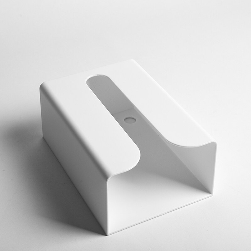 Suporte de papel higiênico dispensador caixa de tecido rack de armazenamento simples para banheiro cozinha casa de parede-montagem portátil higiênico