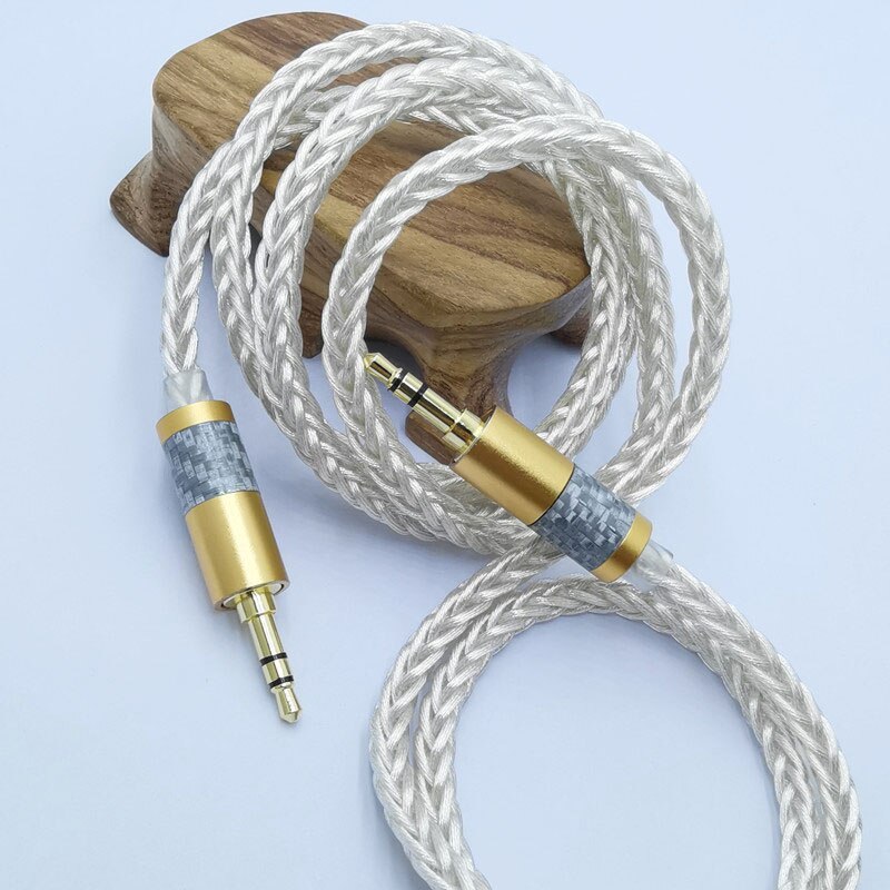 B8 Jack 3.5 Audio Cable 3.5mm Speaker Line Aux Cable for Phone Car Headphone Audio Jack Audio Cable For Amplifier DAP DA