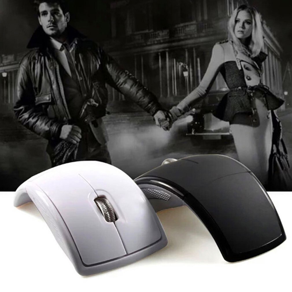 Foldable Mini 2.4G Mouse Portable Rechargeable Wireless Mouse USB Computer Mouse Wireless For PC Laptop