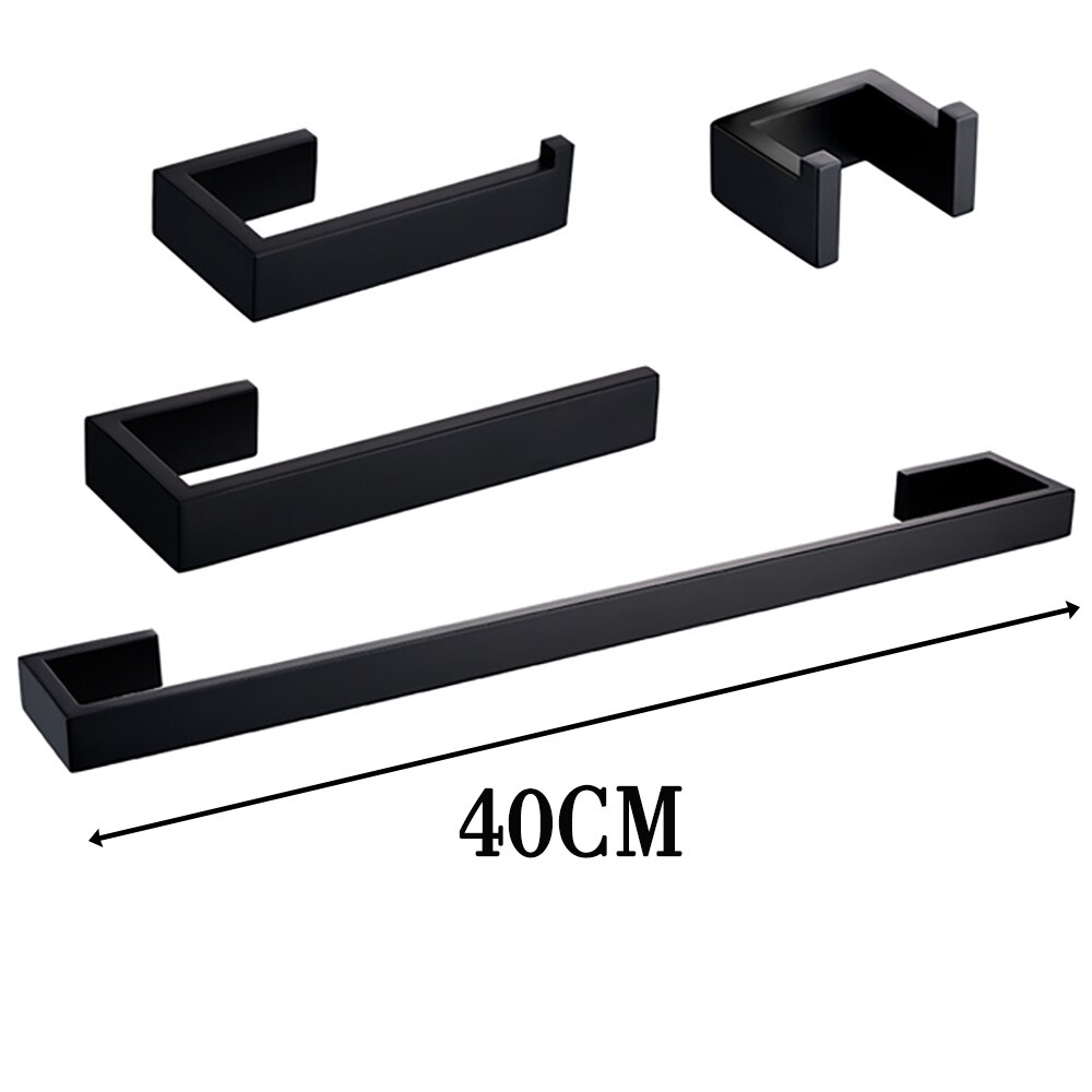 Badezimmer Zubehör Bausatz Wc Papier Halfter Schlecht Hardware- setzt Handtuch Haken Bar Poliert Edelstahl Schlafzimmer Zauberstab Halterung WC
