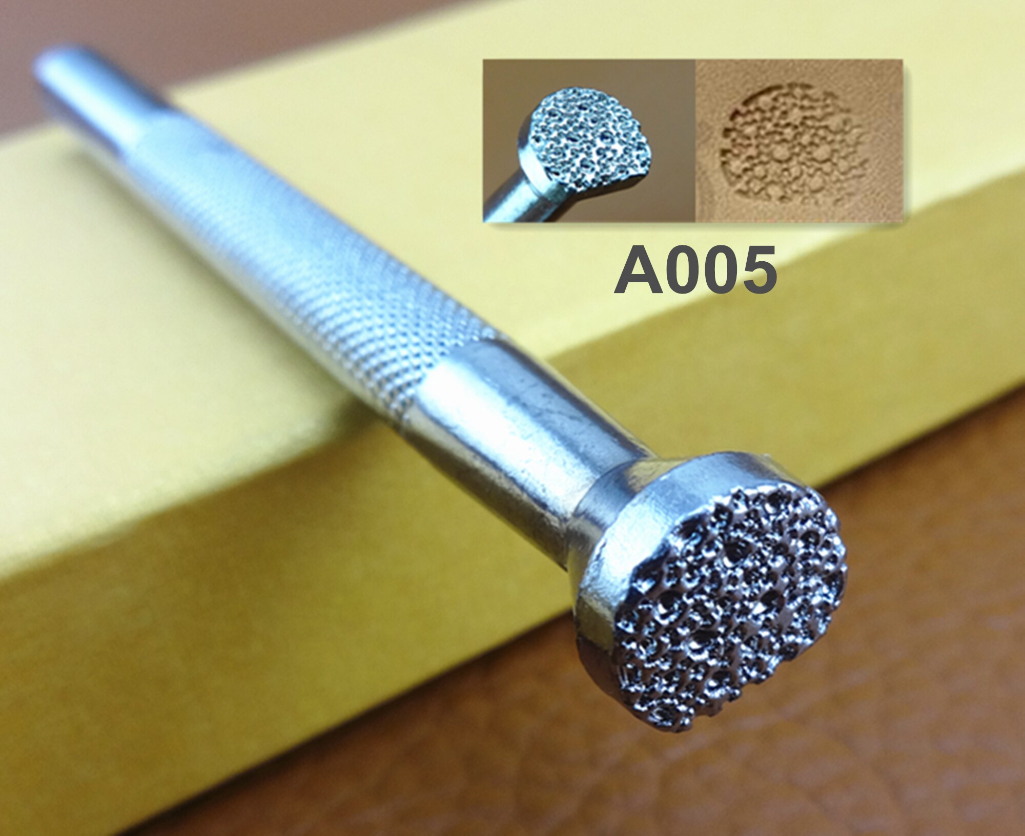 10kind Leather Craft Carving Stamping Stamper Emboss Print Punch Decorate Tool - Sewing Stitching Knife Cutter Edger Creaser Awl