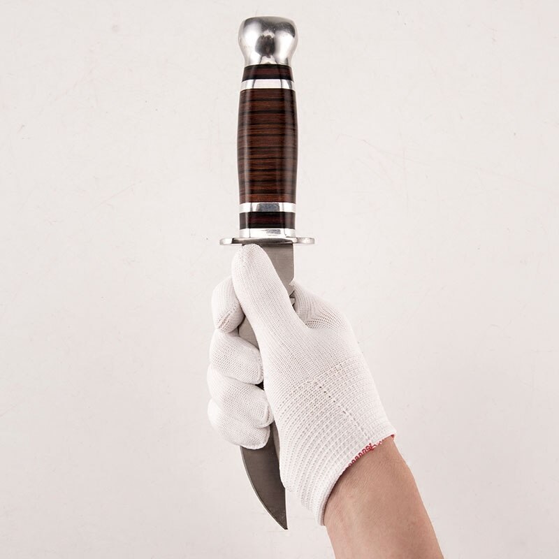 Højstyrke polyethylenfibervanter med høj modulus 5- niveaus anti-cut anti-kniv anti-blade handsker slidbestandige håndhandsker