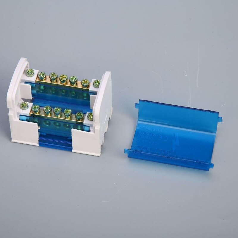 Waterproof Distribution Box Wire Connector Electrical Project Case Small Junction Box Thickened Din Rail Terminal Block