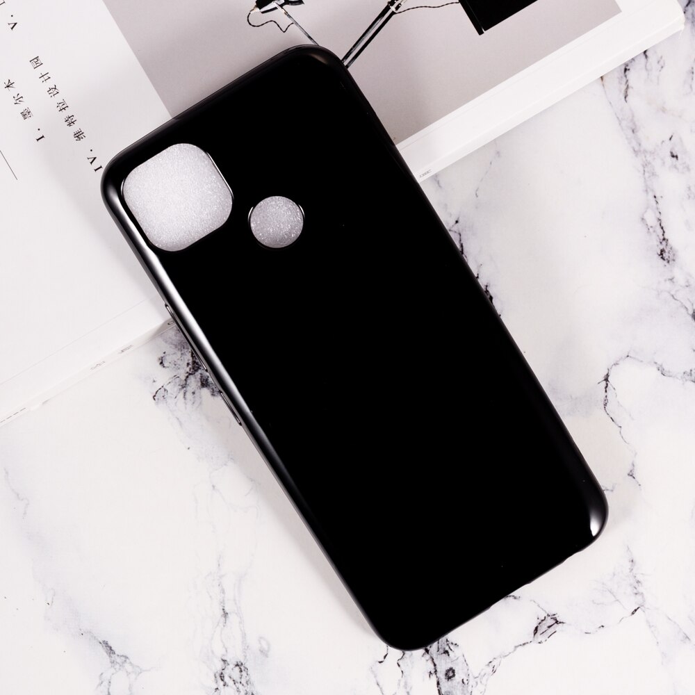For ITEL P36 Gel Pudding Silicone Phone Protective Back Shell For ITEL P36 Pro ITEL Vision 1 Plus Soft TPU Case: For ITEL P36 / Black