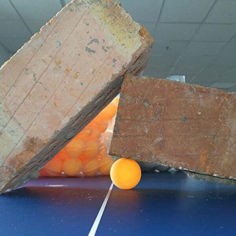 50 pcs 40 mm table tennis training balls, ping pong balls, Yelow/White