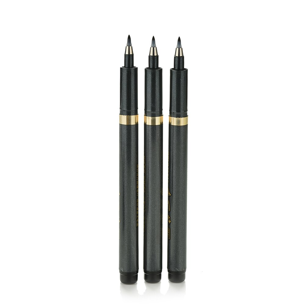 L/M/S 1 Set Chinese Japanese Calligraphy Shodo Brush Ink Pen Write Drawing Craft