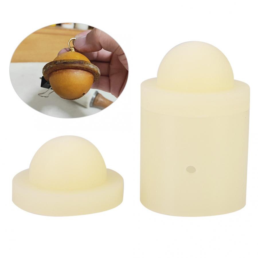 Strumenti di cuoio 3 Pcs In Pelle Muffa Artigianato Piccola Campana A Forma di Muffa Strumento di Un Fuori Due Stampo per Cuoio Mestiere Del Cuoio strumenti
