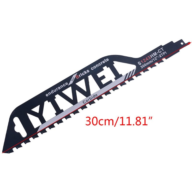 Cemented Carbide Demolition Masonry Reciprocating Saw Blade Cutting Brick Stone