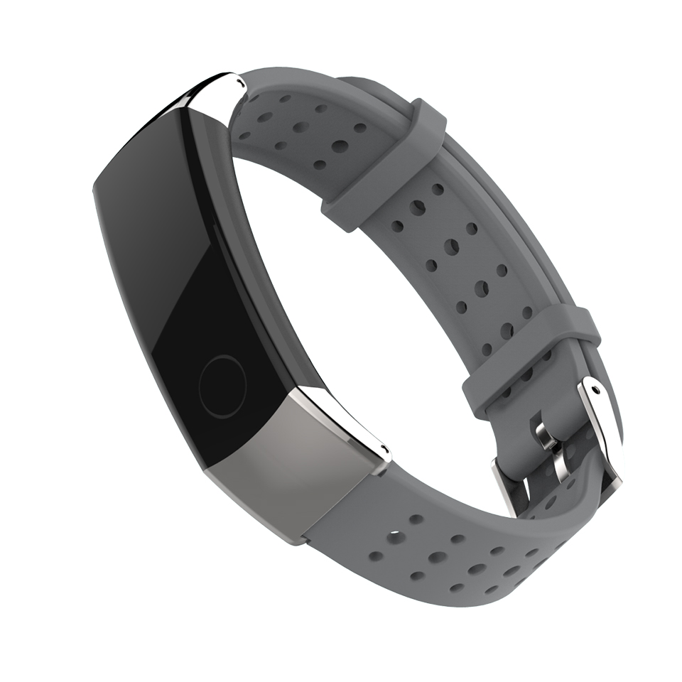 Mijobs TPU Silikon Gurt für Huawei Honor Band 3 Smartwatch Zubehör Armbinde Ersetzen Gurt für Honor Band 3 Gurt Armbinde