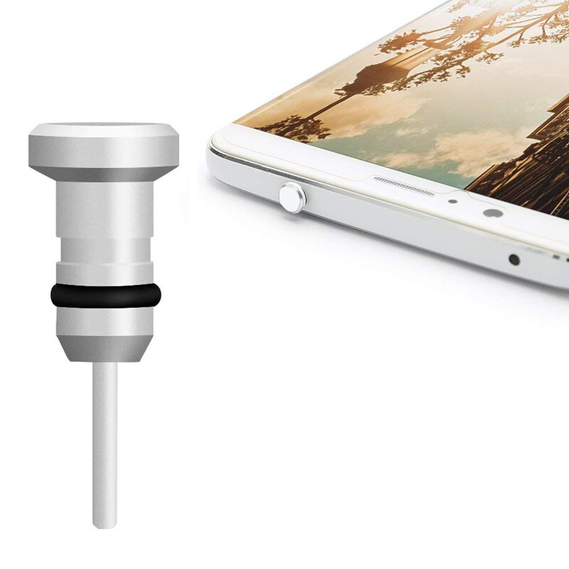 2 uds. Puerto de carga para teléfono Micro Usb + conector para auriculares de 3,5mm Micro Usb Anti polvo enchufe para Xiaomi para Huawei