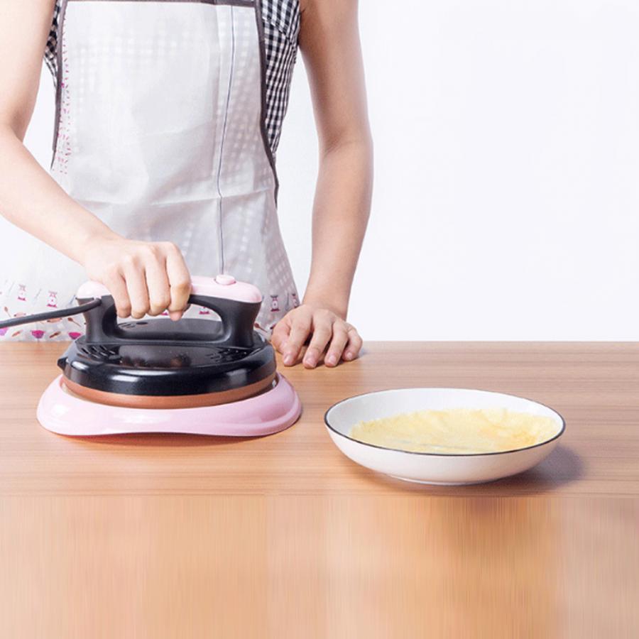 220V Automatische Pannenkoek Maker Non-stick Elektrische Pannenkoek Making Machine Keuken Koken Tool Au Plug Elektrische Bakpan