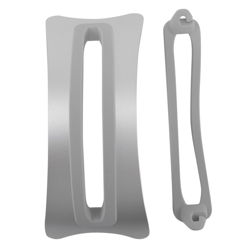 Platzsparender, vertikaler laptopständer aus aluminium, geeignet für laptop pro und air, mit 2 silikon-gel-pads