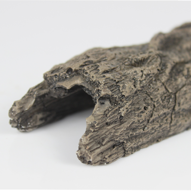 Ökologische Harz Berg Fisch Spielen Baum Haus Aquarium Ornament Hohl See Protokoll Baum Tunnel Höhle Aquarium Dekoration