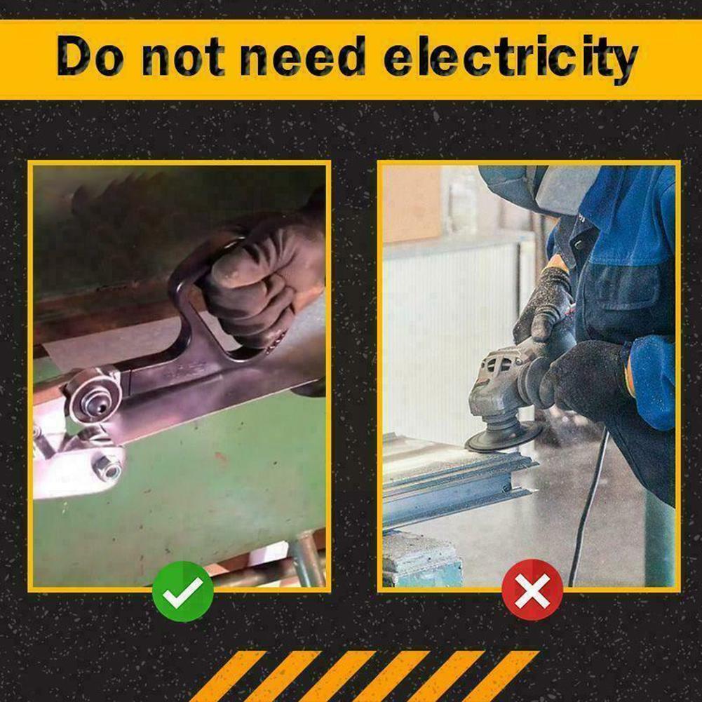 Fast Portable Metal Plate Cutter Sheet Metal Cutting Structure Slip Sturdy Handle Cutter With Protective Metal Tool Ergonom L6Z9