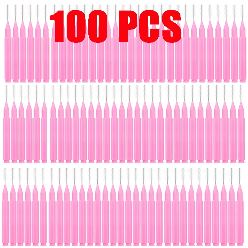 10-100 Stuks Mini Wenkbrauw Borstel Brow Lifting Brush Wegwerp Brow Lifting Brush Micro Buigbare Wimper Brow Applicator Make-Up tool: Dark Gray