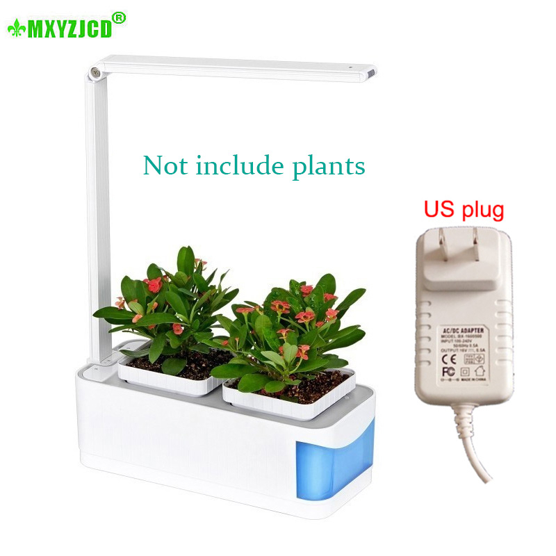 Smart Multifunctionele Spectrum 220 Volt Led Plantengroei Lamp Plant Natuurkunde Lamp Indoor Plant Water Tuin Led Licht Groeien: Blue Lamp US Plug