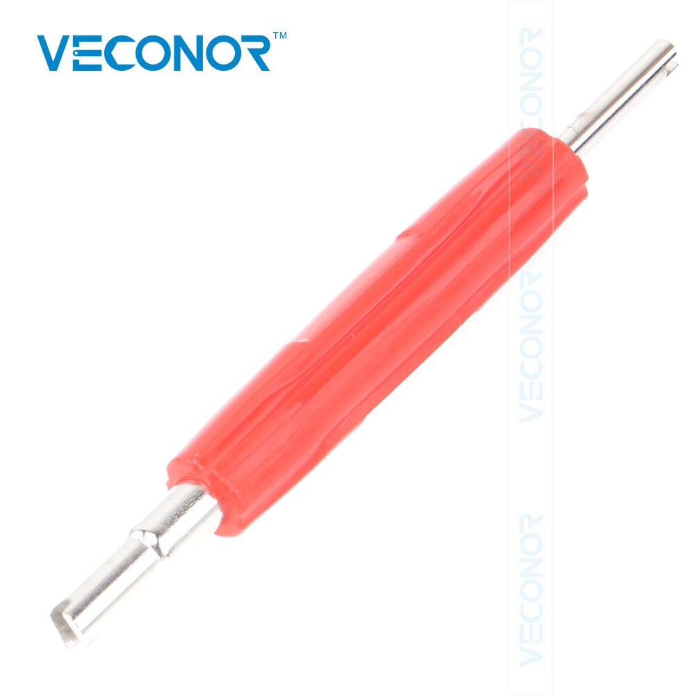 101 -delige bandenreparatieset 100 -delige verzinkte koperen ventielkern met kernschroevendraaierverwijderingsset voor auto, fiets, vrachtwagen