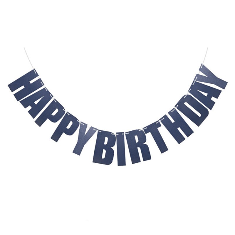 Grattis på födelsedagen banner första födelsedag pojke flicka part leveranser papper krans bunting banner baby shower födelsedag dekoration: Banner  b9