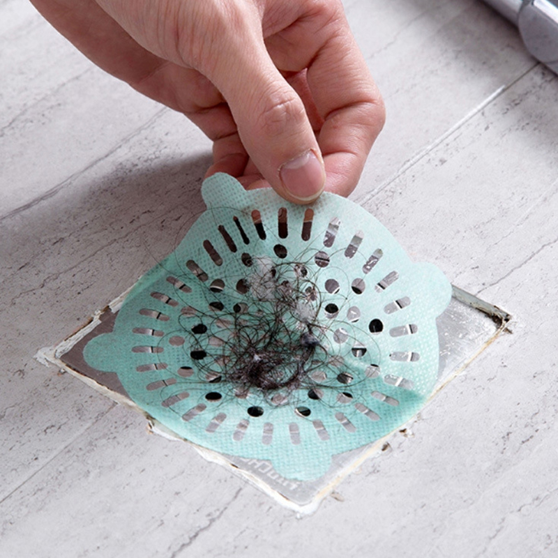 20 Pcs Haar Catchers Badkamer Zeef Haar Douche Drain Filter Aanrecht Plug Wastafel Reinigen Mesh Badkamer Producten Item