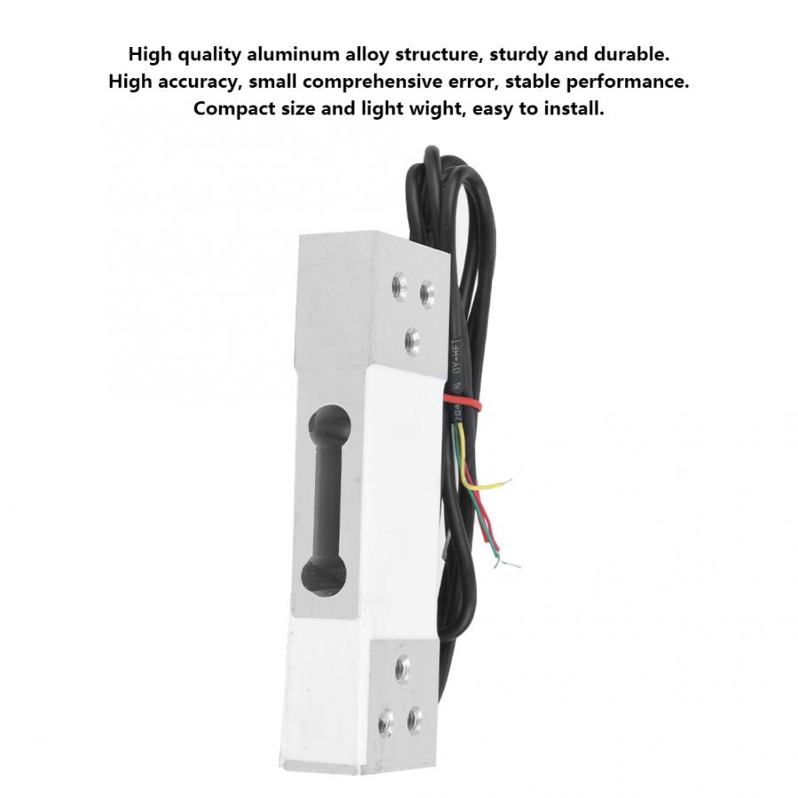 100kg Parallel Beam Electronic Load Cell Scale Weighting Sensor High Accuracy Aluminum Alloy Structure Load Sensor