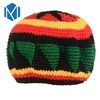 Hip Hop gorro de punto de peluca trenza sombrero masculino jamaicano Marley gorro Rasta invierno Hombre rastas Reggae Czapka Zimowa: C