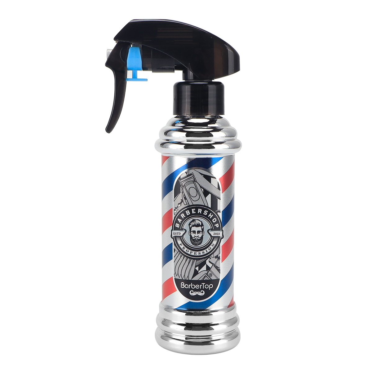 Pulverizador de agua para peluquería, botella pulverizadora para peluquero, herramientas de corte de pelo, accesorio de estilismo para barbería: Rojo rosado