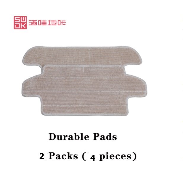 6 packungen Original Ersatz Ersatzteile Mopp Tücher Einweg Pads Anzug Für Xiaomi SWDK ZDG300 ZDG300S Roboter Boden Reiniger: 2 Packungen B