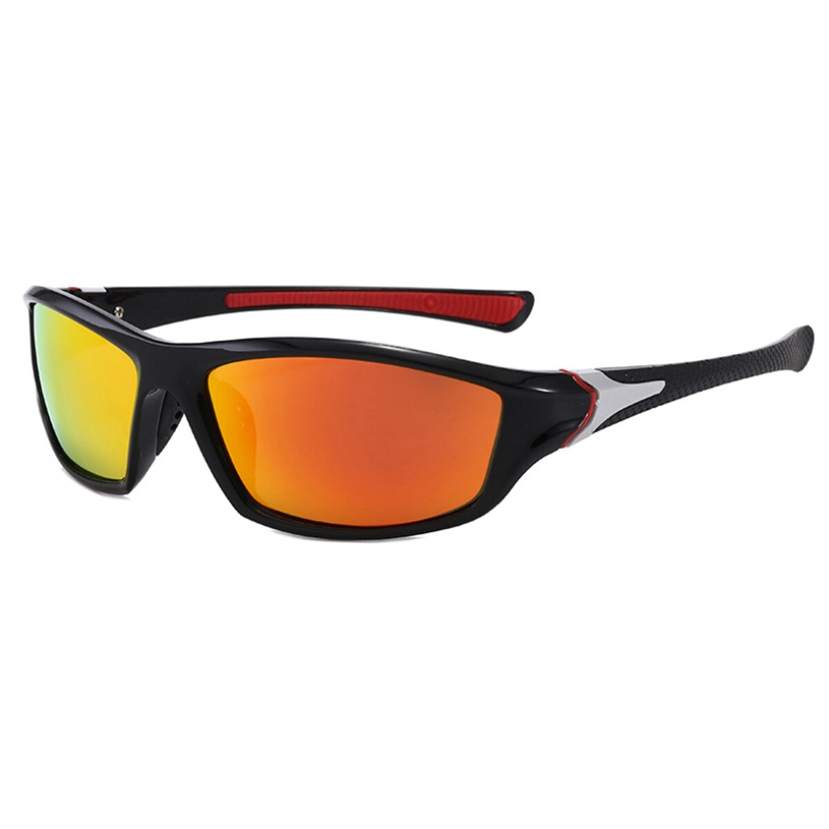 Lunettes de soleil d'extérieur polarisées pour hommes, multicolores, résistantes au vent, Protection UV, pour la conduite, l'équitation, la pêche et l'escalade