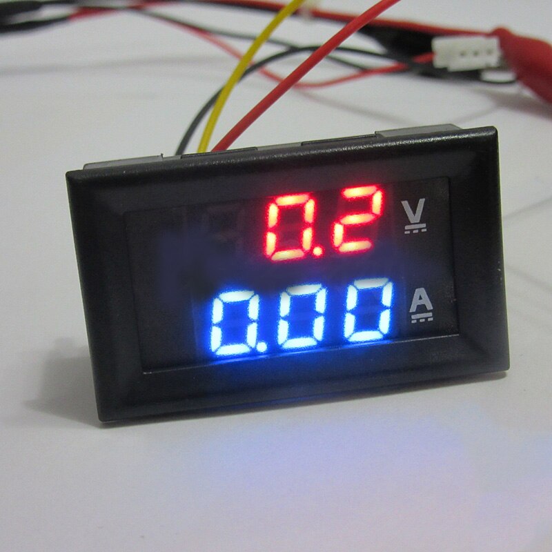 DC0-100V 100A LED DC Dual Display Digital Current and Voltage Meter