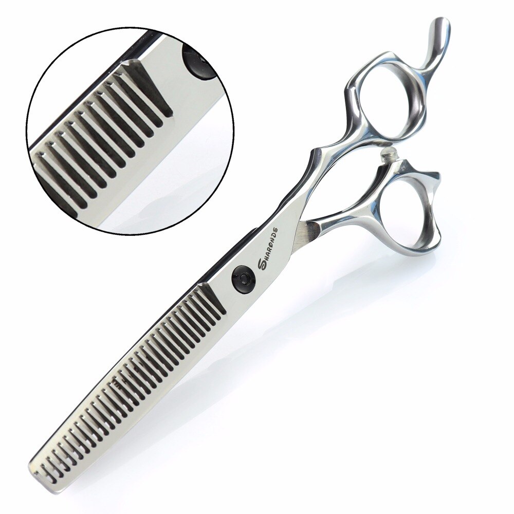 6 inch hairdressing scissors Barber Shop haircuts precision scissors barber accessories hairdressing supplies Chunker scissors