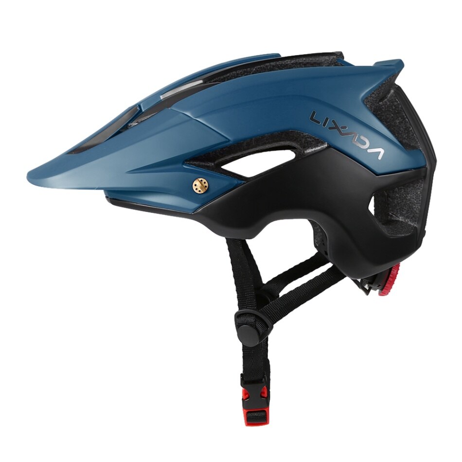 Lixada Fahrrad Helm Ultra-leichte 13 Lüftungsschlitze Mountainbike Radfahren Helm Sport Sicherheit Schutzhelm: dunkel Grün  Schwarz