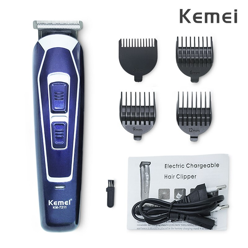 Kemei Precisie Mannen Tondeuse Low Noise Styling Trimmer Tondeuse Scheren Machine Kapper Speciale Gereedschap 45D: no box