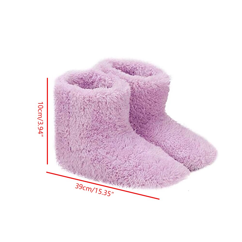 Usb Verwarmde Warme Voeten Dikke Flip Flop Warmte Pads Warm Voetverzorging Schat Warmer Schoenen Winter Warming Pad Verwarming Inlegzolen 5V Heater