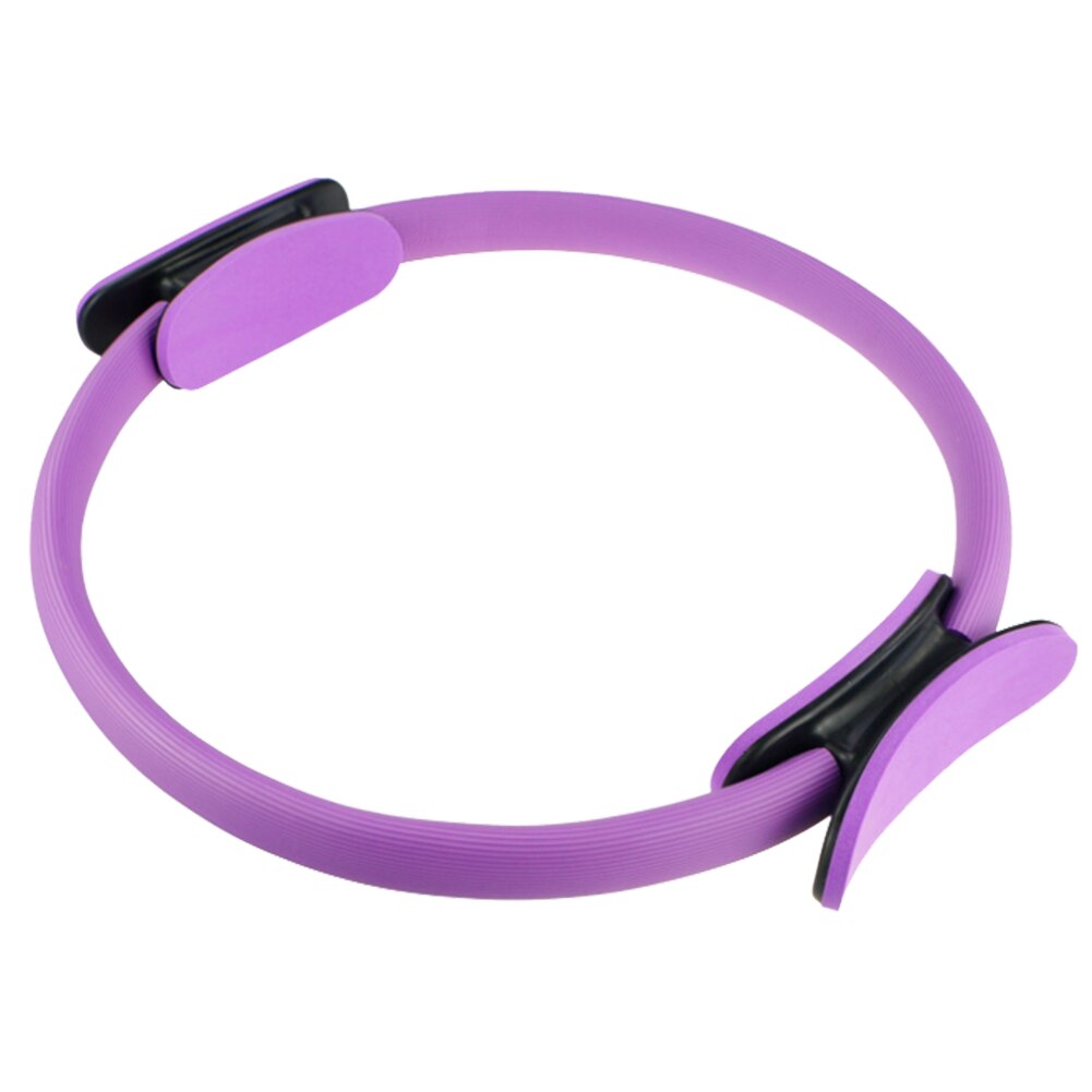 Comfortabele Pilates Ring Mannen Vrouwen Anti-Corrosie Pc Lichtgewicht Yoga Cirkel Workout Sport Fitness Apparatuur Voor Thuis Gym: Purple