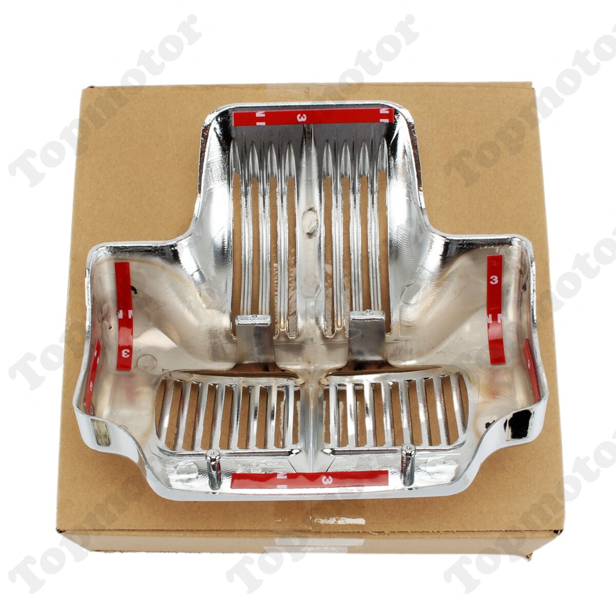 Motorcykeldelar kromotor oljekylare skydd för harley touring electra glide road glide road king flht