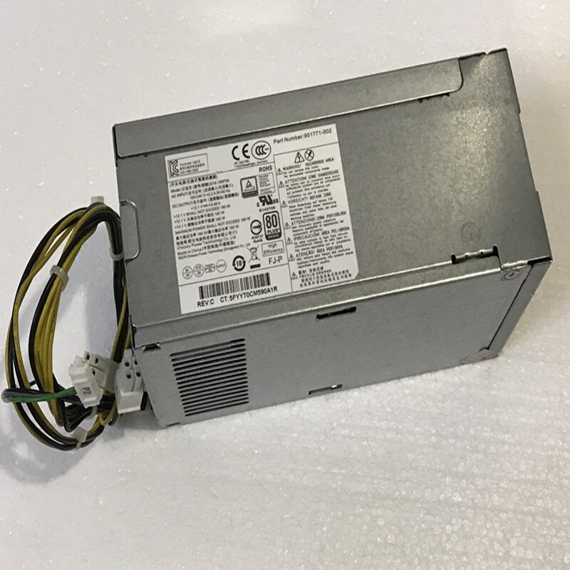 PSU For HP 600 800 G3 G4 4Pin 180W Power Supply 901771-002 901772-003 D16-180P3A D16-180P2A PCK017 D19-180P1A PA-1181-6HK