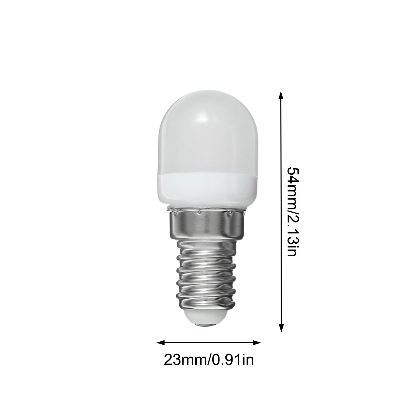 Mini Led Light Bulb E14 AC 220V Durable Energy-saving Light Source Spotlight Table Lamp For Fridge Freezer Crystal Eco Friendly