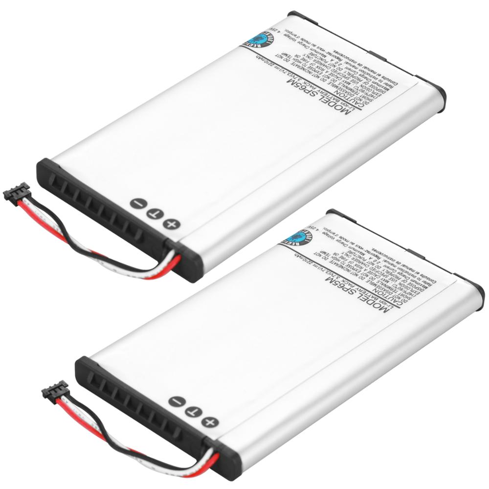 2 Stuks Oplaadbare Vervangende Batterij Pack Voor Sony PSV1000 Ps Vita Psv 1000 Console SP65M 2210Mah 3.7V