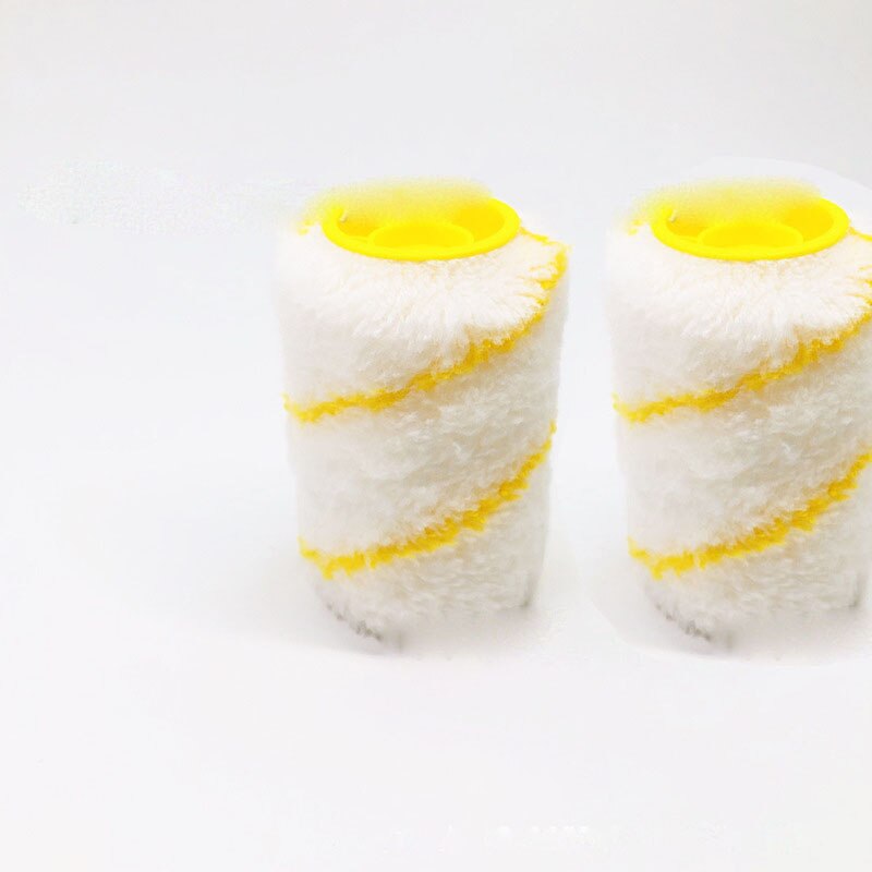 Hand-held Paint Clean-Cut Edger Roller Brush For Wall Multifunctional Painting Tool Kit Mountable Paint Edger With Roller Brush: 2pcs Roller