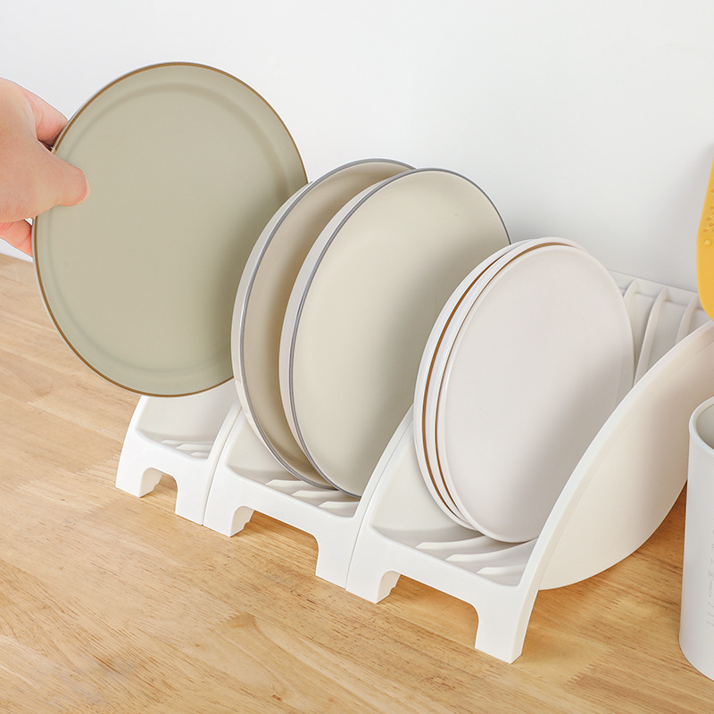 Plate Drying Rack Vertical Standing Plate Cradle D... – Grandado