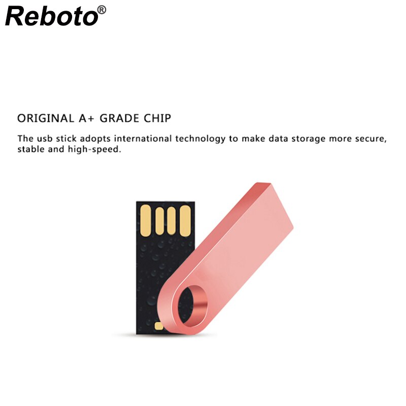 Wysokiej jakości metalowa pamięć USB flash pen drive 8GB 16GB 32GB wodoodporna pamięć usb 64gb pamięć usb Stick u dysk cle usb flash