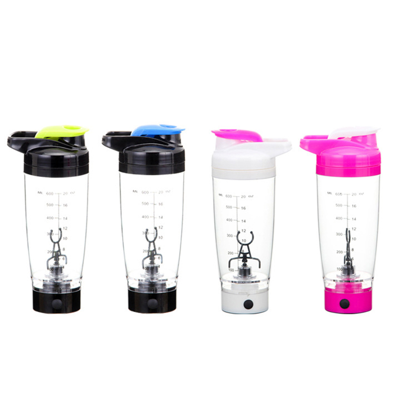 600ml Electric Automation Protein Shaker Bottles Blender Sport Water Bottle Automatic Movement Outdoor Tour Coffee Milk Mixer