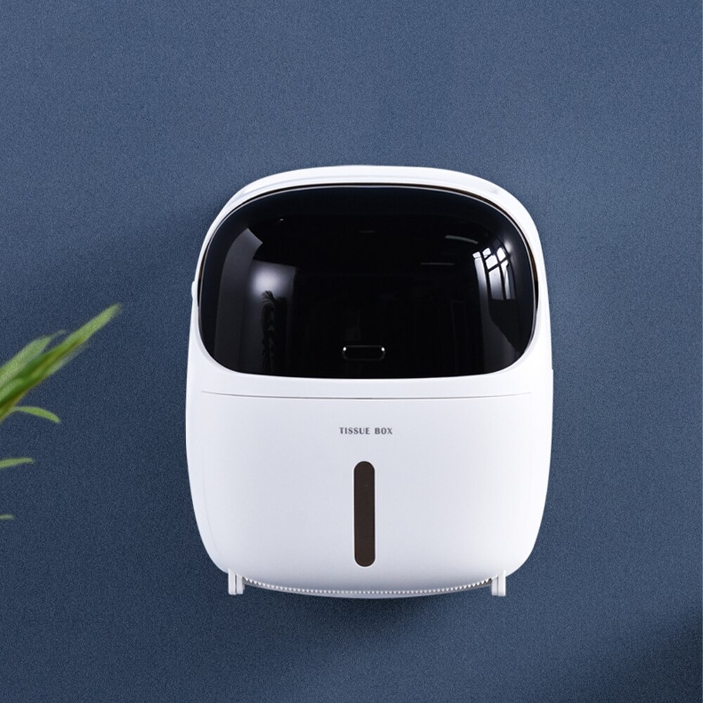 Toiletrolhouder Waterdichte Houder Voor Toiletpapier Badkamer Toiletpapier Opbergdoos Toiletrolhouder Robot Vorm