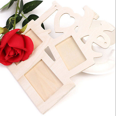 MULTI PHOTOFRAME FAMILY LOVE FRAMES COLLAGE PICTURE APERTURE WALL PHOTO FRAME