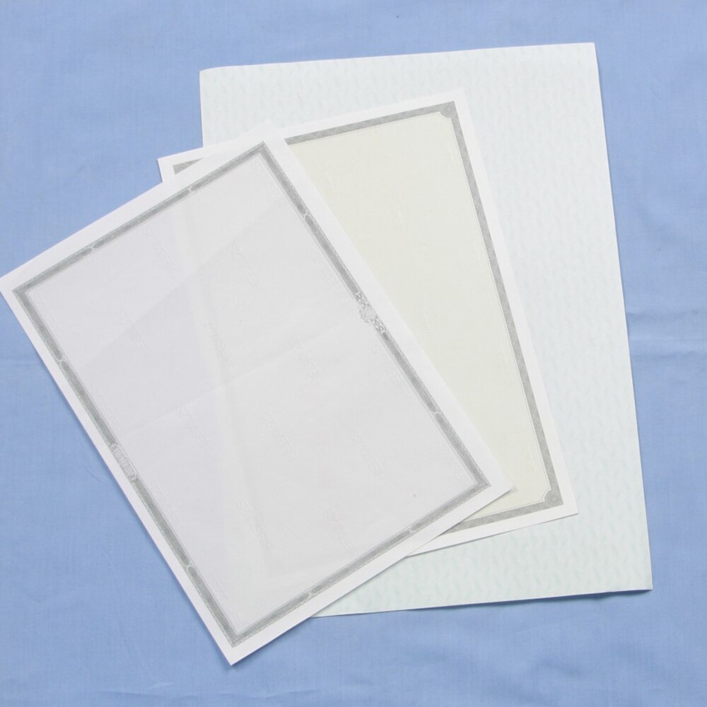 50 Sheets Per Bag A4 Printable Certificate Core Inner Page Award Retro Paper certificate of completion Style DIY