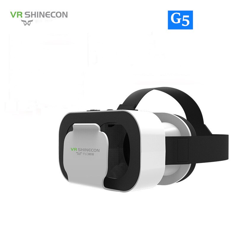 Vr Shinecon G5 Vr Bril 3D Virtual Reality Bril 300 Inch 720-1080 Headset Smartphone