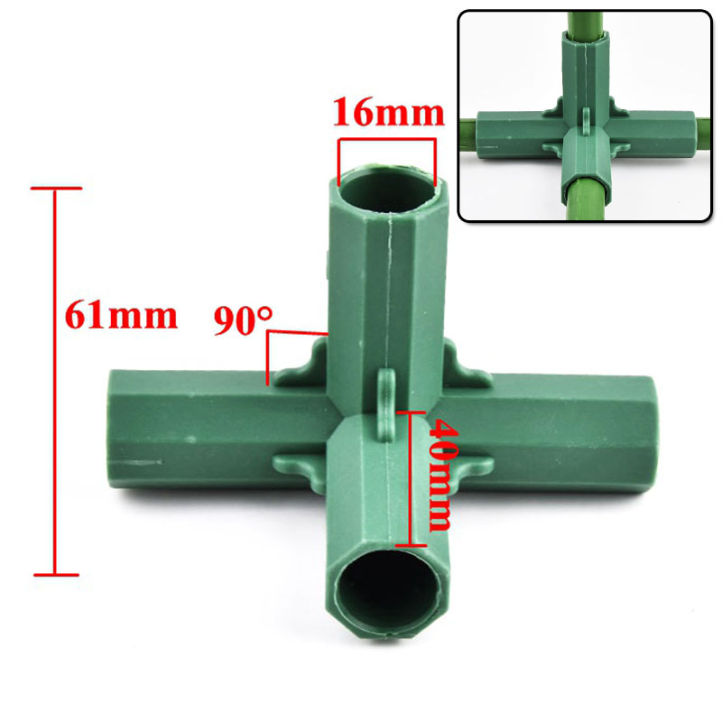 10-30Pcs 16mm Plants Support Connectors ,2/3/4/5-w... – Vicedeal