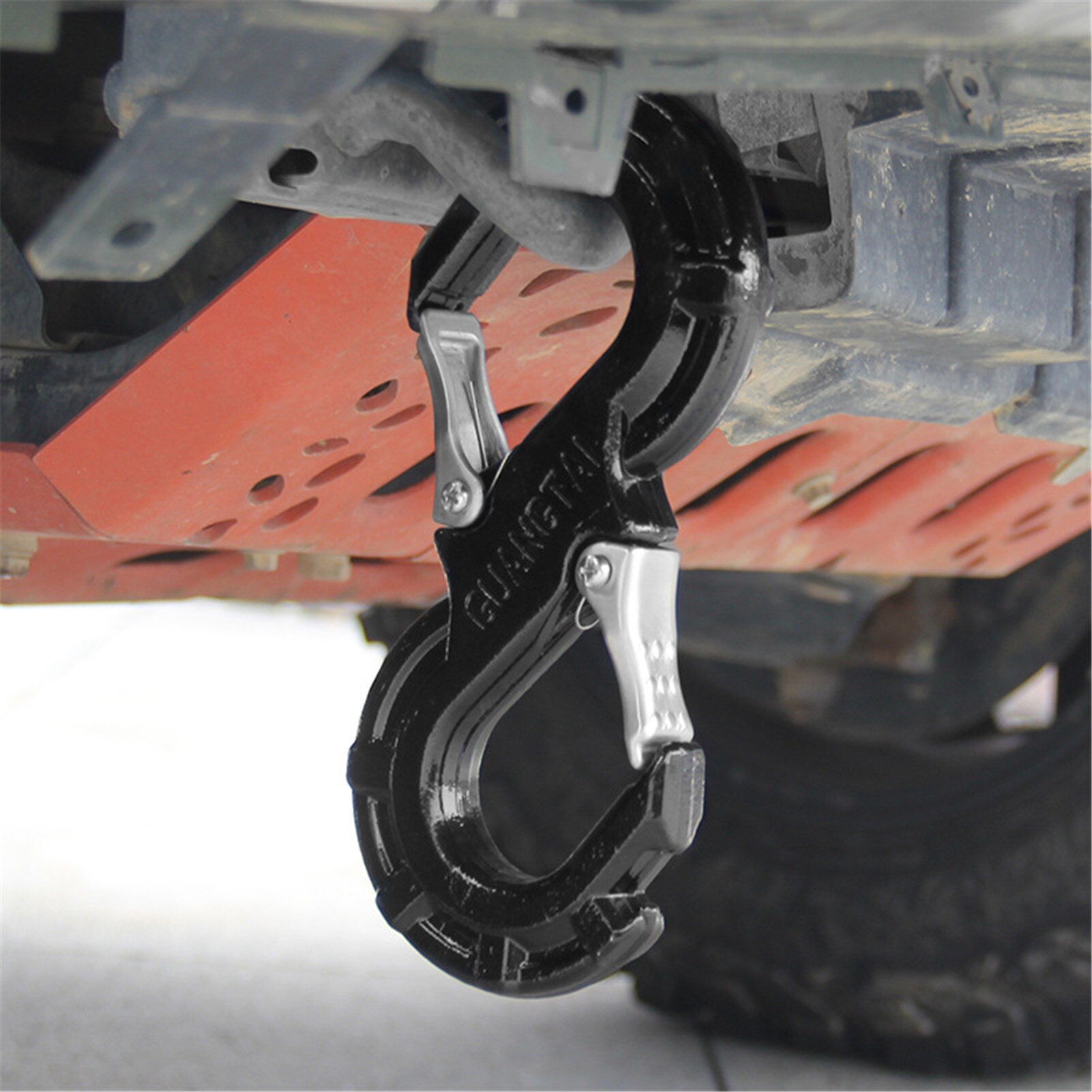 Car Off-road Rescue Shackle S-shaped Hook, Spring Buckle , Manganese Steel Material, Durable Tool Accessories For Car SUV