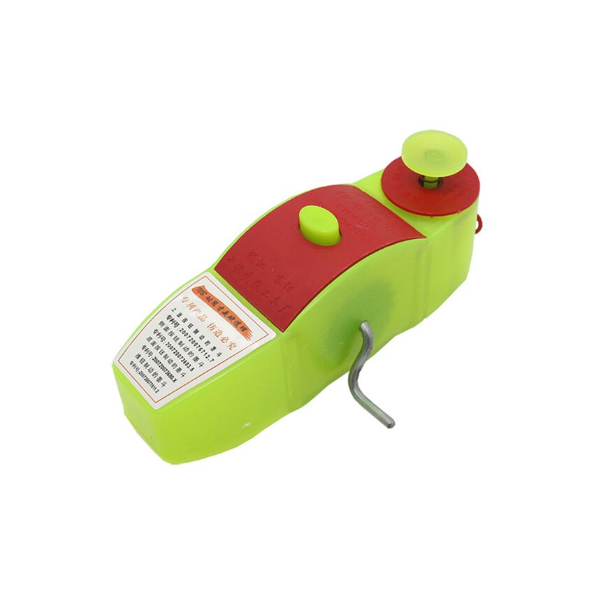 Hand Rolled Chalk Line Box with Locking Button, 6 Meters Chalk Line, Ink Fountain Chalk Line Scribe Carpenter Ink Marker